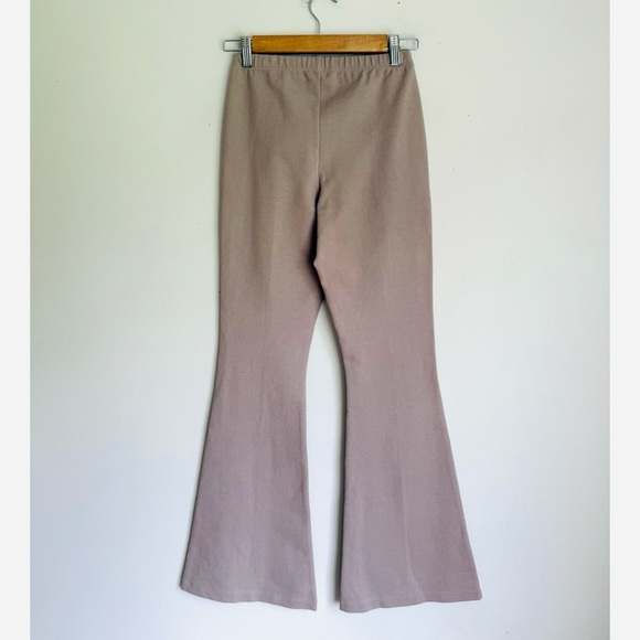 Sablyn Bailey Flare Leggings Pants in Flax Beige - Picture 7 of 10